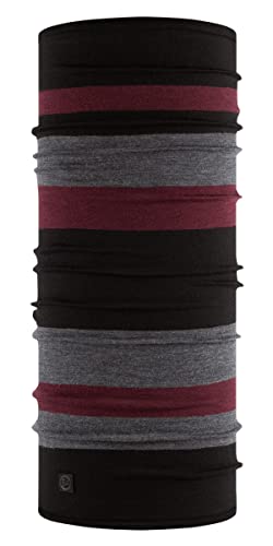 Buff Unisex Merinowolle Move Nackengamasche, Schwarz, Einheitsgröße von Buff