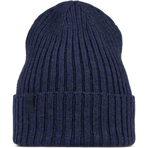 Buff Norval Merino Hat Beanie 12424271710, Unisex beannies, Navy, One Size EU von Buff