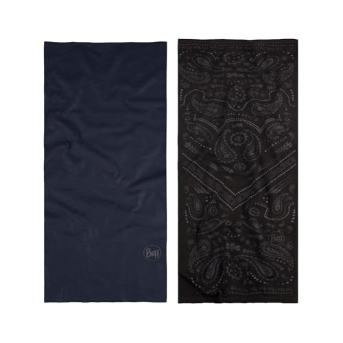 Buff Unisex Pack Original + Merino Fashion Scarf, Schwarz, One Size von Buff