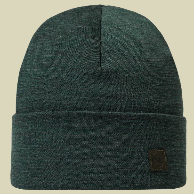 Heavyweight Merino Wool Hat grün - solid forest von Buff