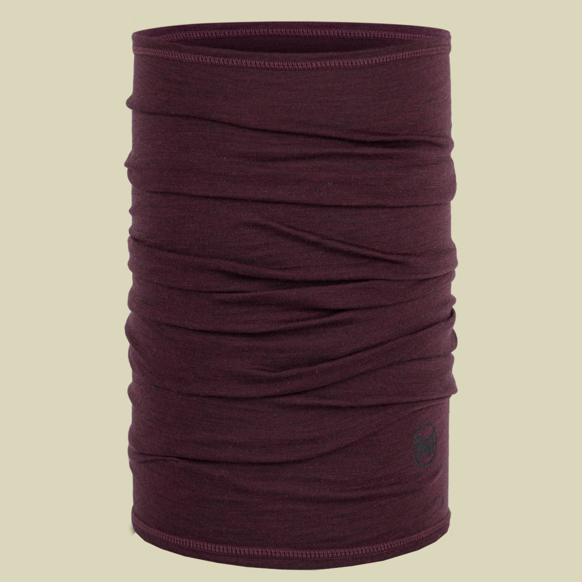 Lightweight Merino Wool Solid Größe one size Farbe solid garnet von Buff