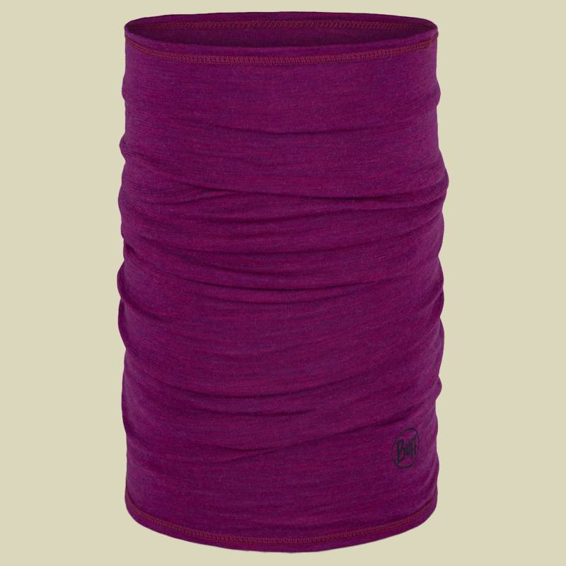 Lightweight Merino Wool Solid pink one size - solid magenta von Buff