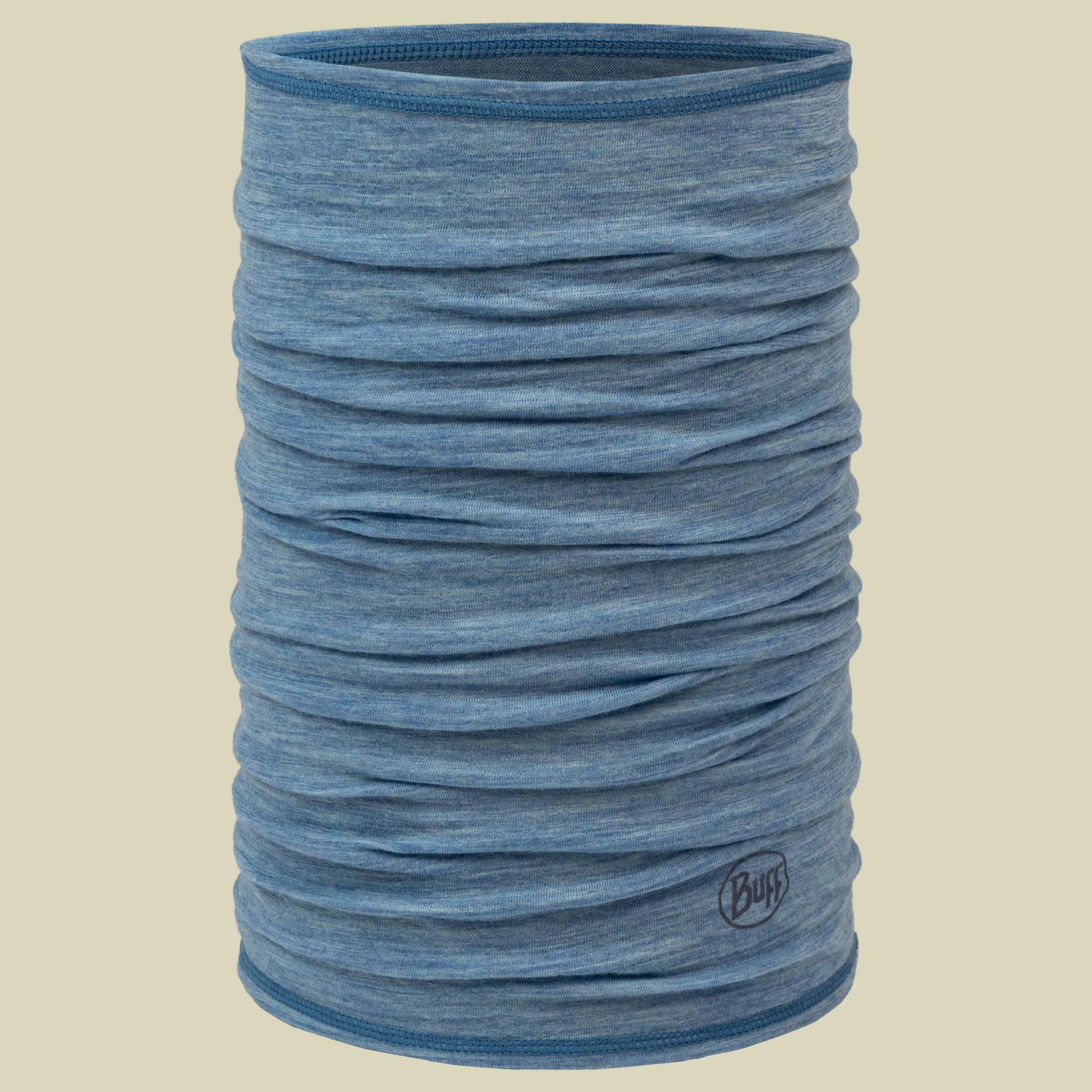 Lightweight Merino Wool Solid solid lake blue one size von Buff