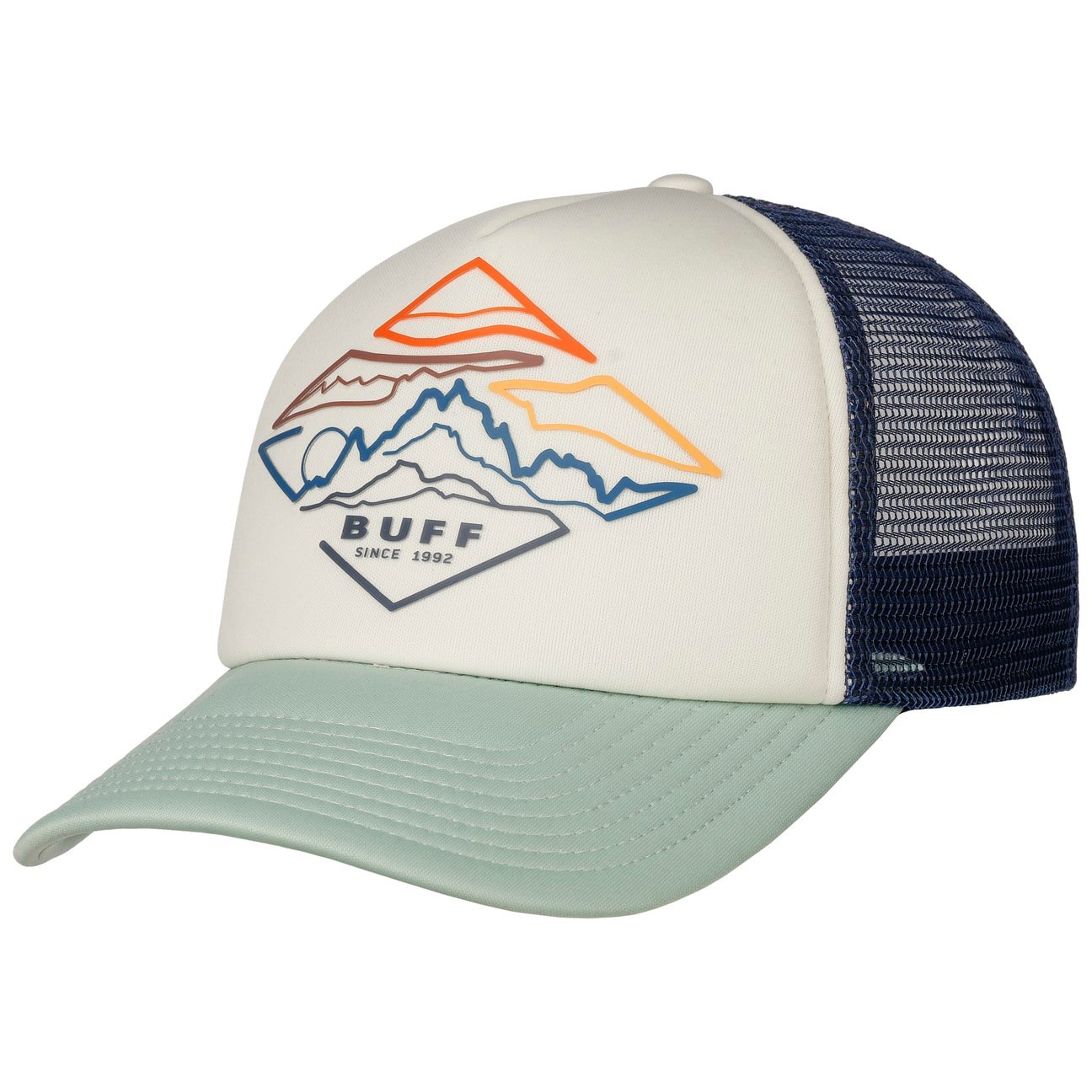 Luster Flint Trucker Cap by BUFF Luster Flint Trucker Cap by BUFF von Buff