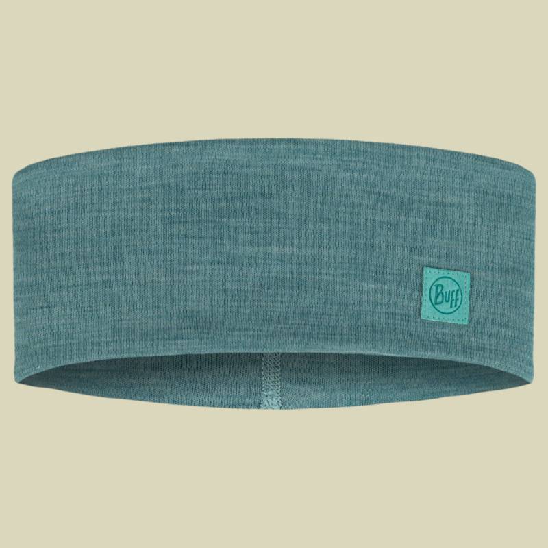 Merino Wide Headband Größe one size Farbe solid pool von Buff