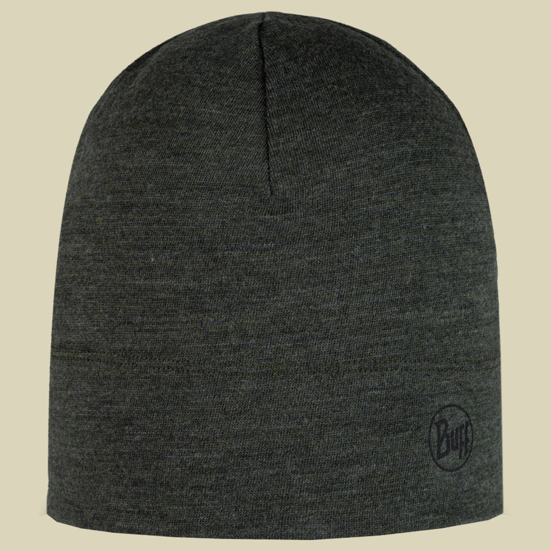 Midweight Merino Wool Beanie Größe one size Farbe solid bark von Buff