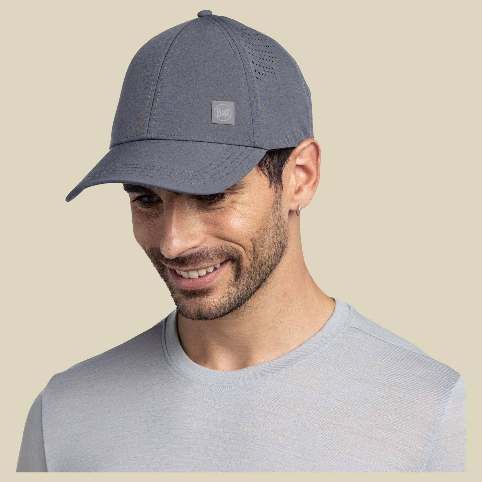Summit Cap S/M grau - solid ash von Buff