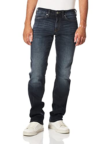 Buffalo David Bitton Herren Driven Relaxed Denim Jeans, Indigo, 40W / 32L von Buffalo David Bitton