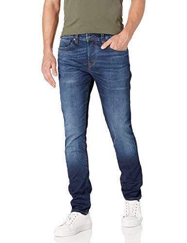 Buffalo David Bitton Herren Men's Max Skinny Denim Jeans, Indigo, 34W / 32L von Buffalo David Bitton