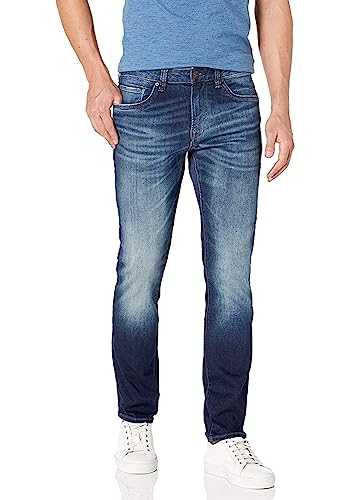 Buffalo David Bitton Herren Slim Ash Jeans, Helles, mittelgroßes Indigo, 28W / 34L Buffalo David Bitton Herren Slim Ash Jeans, Helles, mittelgroßes Indigo, 28W / 34L von Buffalo David Bitton