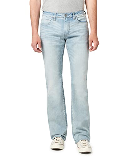 Buffalo David Bitton Herren Slim Boot King Jeans, Crinkled Mid Bluecrinkled Blue, 36W / 32L Buffalo David Bitton Herren Slim Boot King Jeans, Crinkled Mid Bluecrinkled Blue, 36W / 32L von Buffalo David Bitton