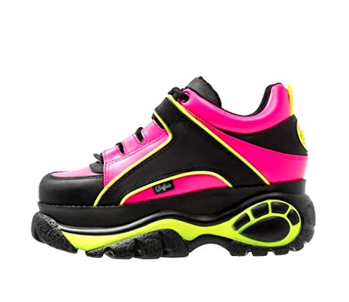 Buffalo London Classics Schuhe Shoes Pink Black 1339 Limited (39 EU, Black Pink) von Buffalo