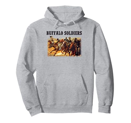 Buffalo Soldiers Afroamerikanische Geschichte für Männer und Frauen. Pullover Hoodie Buffalo Soldiers Afroamerikanische Geschichte für Männer und Frauen. Pullover Hoodie von Buffalo Soldiers African American History