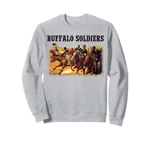 Buffalo Soldiers Afroamerikanische Geschichte für Männer und Frauen. Sweatshirt Buffalo Soldiers Afroamerikanische Geschichte für Männer und Frauen. Sweatshirt von Buffalo Soldiers African American History