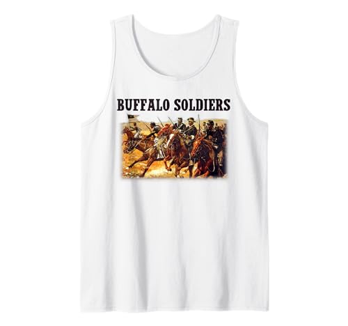 Buffalo Soldiers Afroamerikanische Geschichte für Männer und Frauen. Tank Top Buffalo Soldiers Afroamerikanische Geschichte für Männer und Frauen. Tank Top von Buffalo Soldiers African American History