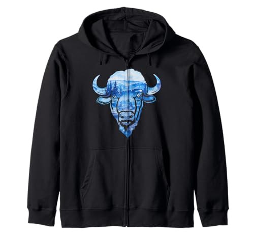 Buffalo Tshirt Männer Frauen New York Buffalo Bison Retro Kapuzenjacke von Buffalo TShirt Männer Frauen Buffalo Liebhaber