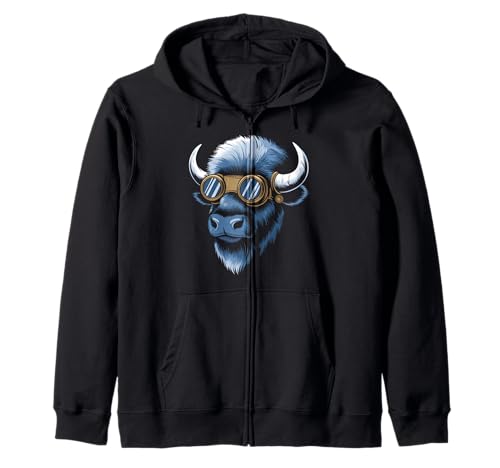 Buffalo Tshirt Männer Frauen New York Buffalo Bison Retro Kapuzenjacke von Buffalo TShirt Männer Frauen Buffalo Liebhaber