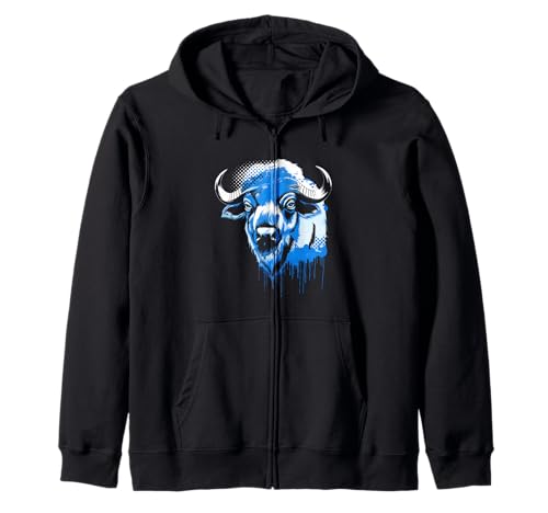 Buffalo Tshirt Männer Frauen New York Buffalo Bison Retro Kapuzenjacke von Buffalo TShirt Männer Frauen Buffalo Liebhaber
