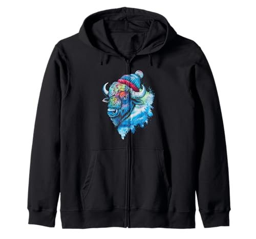 Buffalo Tshirt Männer Frauen New York Buffalo Bison Retro Kapuzenjacke von Buffalo TShirt Männer Frauen Buffalo Liebhaber