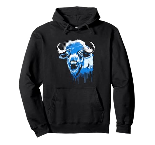 Buffalo Tshirt Männer Frauen New York Buffalo Bison Retro Pullover Hoodie von Buffalo TShirt Männer Frauen Buffalo Liebhaber