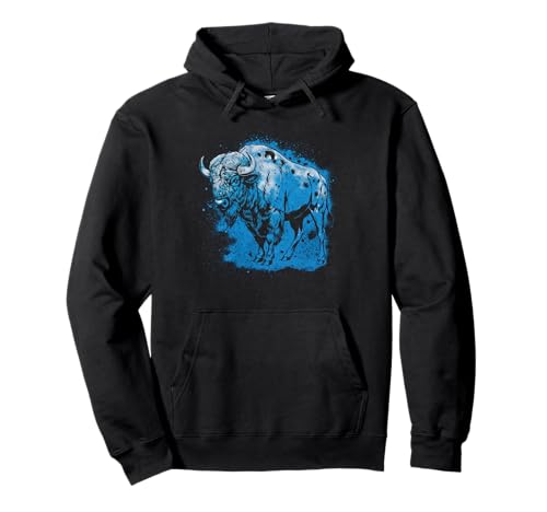 Buffalo Tshirt Männer Frauen New York Buffalo Bison Retro Pullover Hoodie von Buffalo TShirt Männer Frauen Buffalo Liebhaber