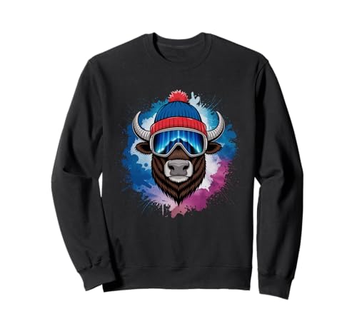 Buffalo Tshirt Männer Frauen New York Buffalo Bison Retro Sweatshirt von Buffalo TShirt Männer Frauen Buffalo Liebhaber