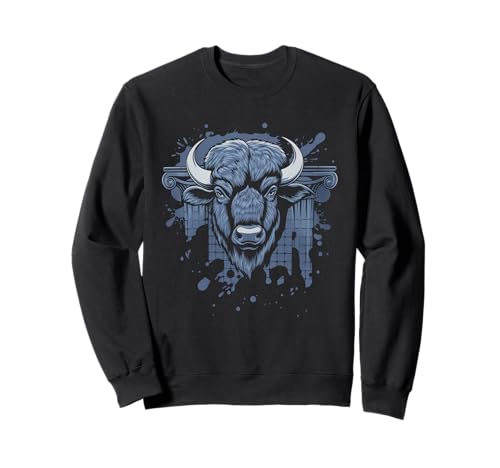 Buffalo Tshirt Männer Frauen New York Buffalo Bison Retro Sweatshirt von Buffalo TShirt Männer Frauen Buffalo Liebhaber