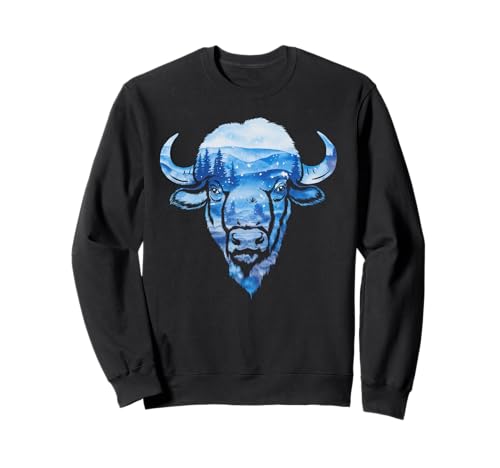 Buffalo Tshirt Männer Frauen New York Buffalo Bison Retro Sweatshirt von Buffalo TShirt Männer Frauen Buffalo Liebhaber