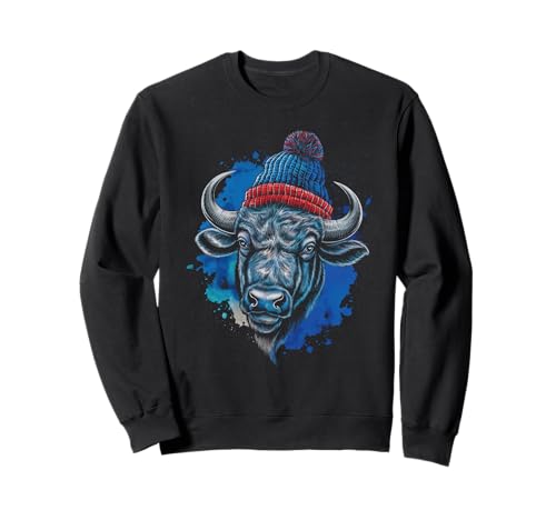 Buffalo Tshirt Männer Frauen New York Buffalo Bison Retro Sweatshirt von Buffalo TShirt Männer Frauen Buffalo Liebhaber