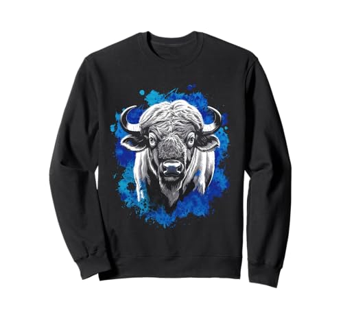 Buffalo Tshirt Männer Frauen New York Buffalo Bison Retro Sweatshirt von Buffalo TShirt Männer Frauen Buffalo Liebhaber