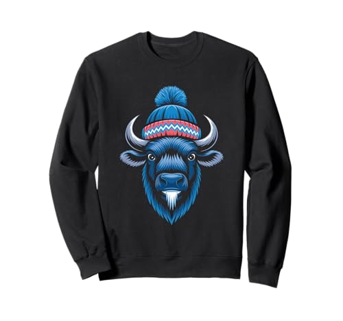 Buffalo Tshirt Männer Frauen New York Buffalo Bison Retro Sweatshirt von Buffalo TShirt Männer Frauen Buffalo Liebhaber