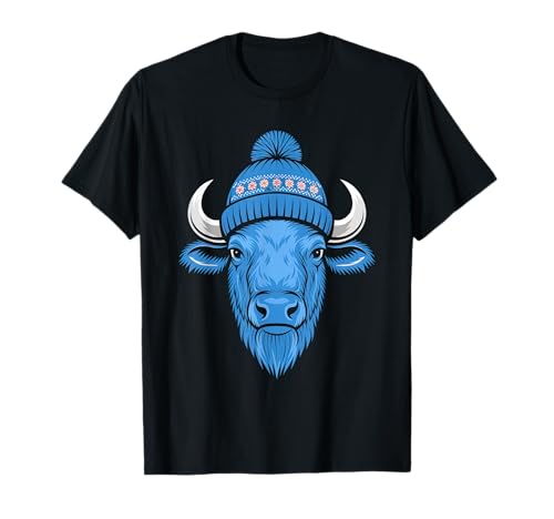 Buffalo Tshirt Männer Frauen New York Buffalo Bison Retro T-Shirt von Buffalo TShirt Männer Frauen Buffalo Liebhaber