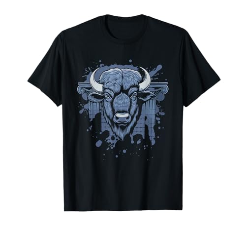 Buffalo Tshirt Männer Frauen New York Buffalo Bison Retro T-Shirt von Buffalo TShirt Männer Frauen Buffalo Liebhaber