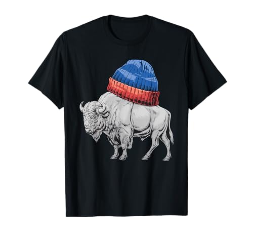Buffalo Tshirt Männer Frauen New York Buffalo Bison Retro T-Shirt von Buffalo TShirt Männer Frauen Buffalo Liebhaber