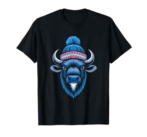 Buffalo Tshirt Männer Frauen New York Buffalo Bison Retro T-Shirt von Buffalo TShirt Männer Frauen Buffalo Liebhaber