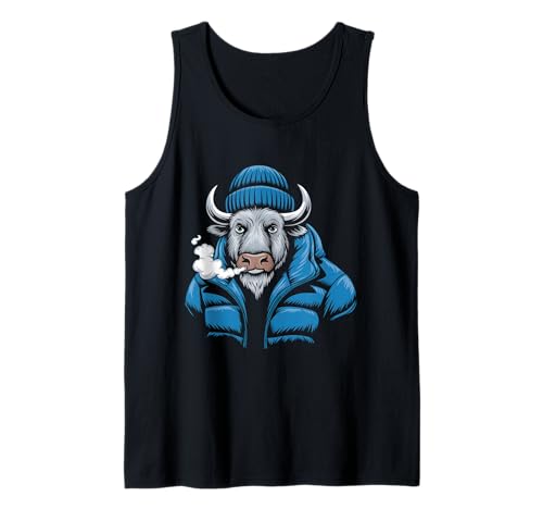 Buffalo Tshirt Männer Frauen New York Buffalo Bison Retro Tank Top von Buffalo TShirt Männer Frauen Buffalo Liebhaber