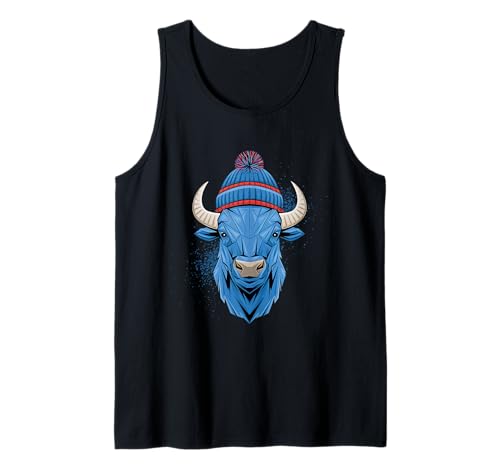 Buffalo Tshirt Männer Frauen New York Buffalo Bison Retro Tank Top von Buffalo TShirt Männer Frauen Buffalo Liebhaber