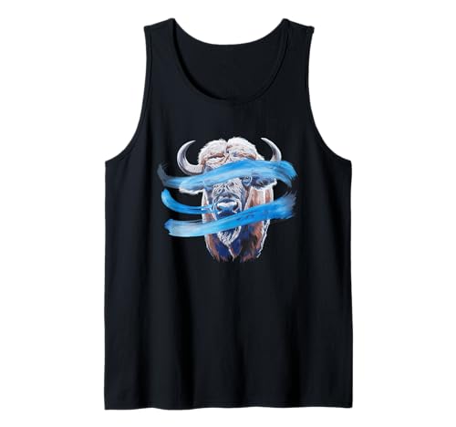 Buffalo Tshirt Männer Frauen New York Buffalo Bison Retro Tank Top von Buffalo TShirt Männer Frauen Buffalo Liebhaber