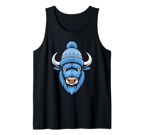 Buffalo Tshirt Männer Frauen New York Buffalo Bison Retro Tank Top von Buffalo TShirt Männer Frauen Buffalo Liebhaber
