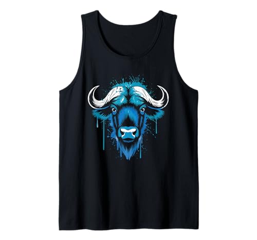 Buffalo Tshirt Männer Frauen New York Buffalo Bison Retro Tank Top von Buffalo TShirt Männer Frauen Buffalo Liebhaber
