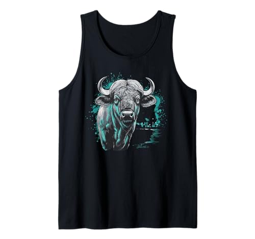 Buffalo Tshirt Männer Frauen New York Buffalo Bison Retro Tank Top von Buffalo TShirt Männer Frauen Buffalo Liebhaber