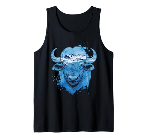 Buffalo Tshirt Männer Frauen New York Buffalo Bison Retro Tank Top von Buffalo TShirt Männer Frauen Buffalo Liebhaber