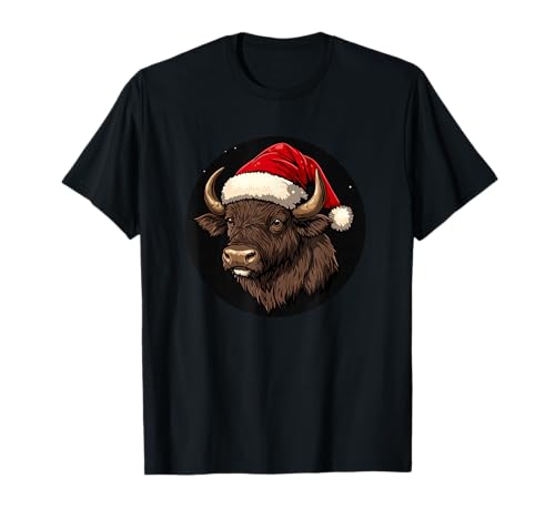 Lustiges Weihnachtsbüffeloutfit für Jungen und Mädchen T-Shirt Lustiges Weihnachtsbüffeloutfit für Jungen und Mädchen T-Shirt von Buffalo and Ox for Christmas