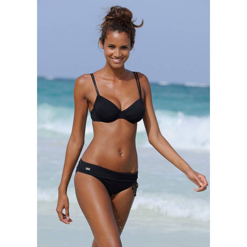 BUFFALO Bikini-Hose Damen schwarz Gr.38 von Buffalo