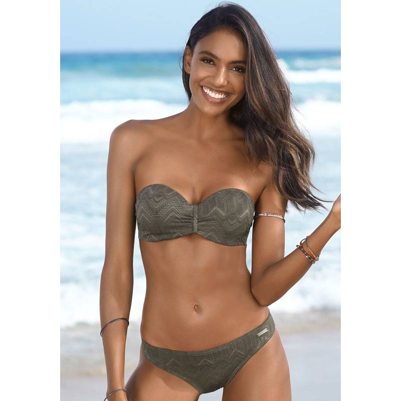 BUFFALO Bügel-Bandeau-Bikini Damen oliv Gr.42 Cup C von Buffalo