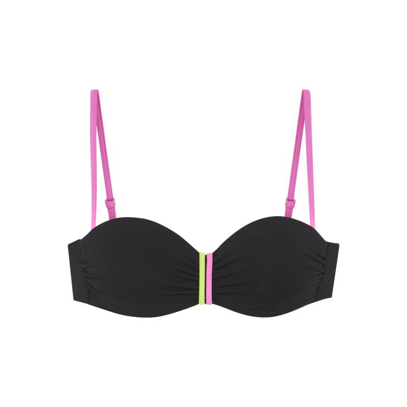 BUFFALO Bügel-Bandeau-Bikini-Top Damen schwarz Gr.40 Cup C von Buffalo