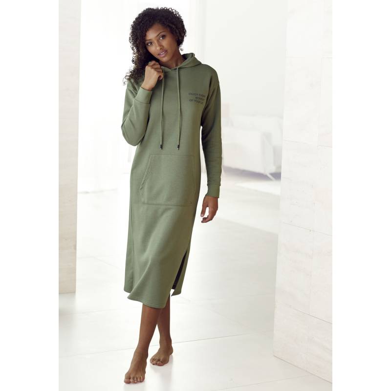 BUFFALO Sweatkleid Damen moosgrün Gr.32/34 von Buffalo