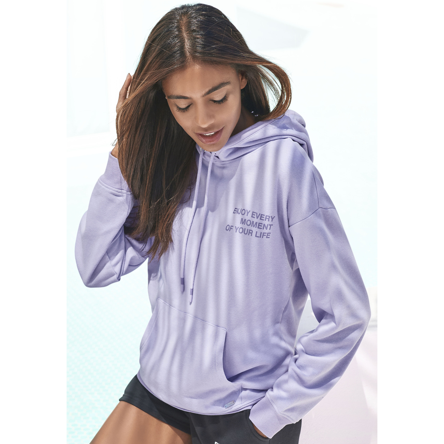 BUFFALO Hoodie Damen lavendel Gr.44/46 von Buffalo