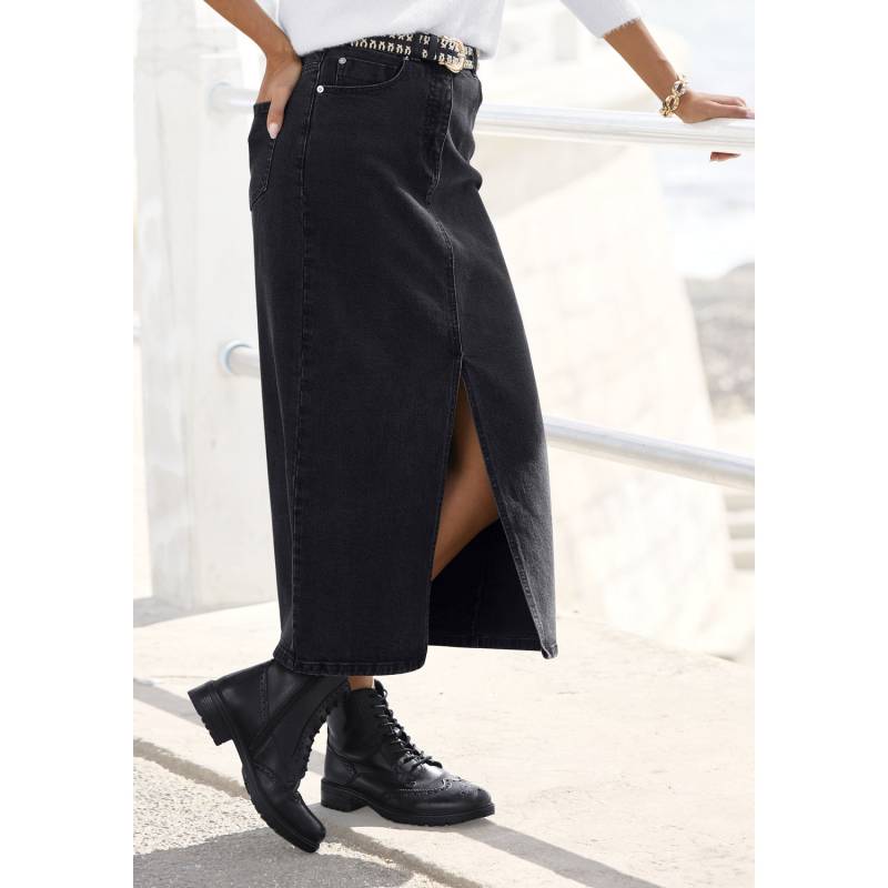 BUFFALO Jeansrock Damen black washed Gr.38 von Buffalo