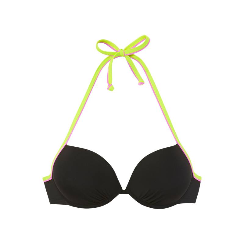 BUFFALO Push-Up-Bikini-Top Damen schwarz Gr.36 Cup B von Buffalo